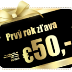 Ušetrite €50,-. Hosting a doména prvý rok zdarma!